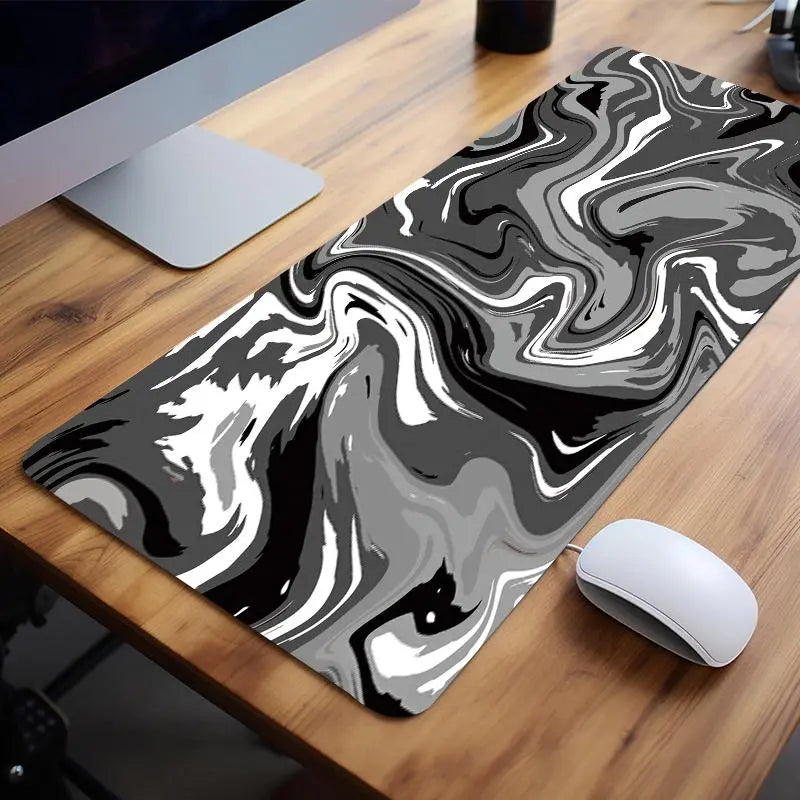 Abstract Mouse Pad, 1 Count Office Accessories Mouse Mat, Non-Slip Thickened Keyboard and Mouse Pad, Desk Gaming Pc Accessories for Home Office, Fathers Day Gift, Home Decor Ideas, Gaming Accessories, Gaming Desk Accessory, Computer Desk Accessories